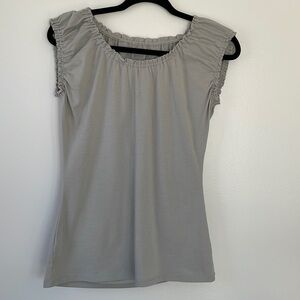 Loft Gray Size S 95% cotton tee